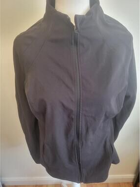 Women's Avia Black Windbreaker Jacket Size L